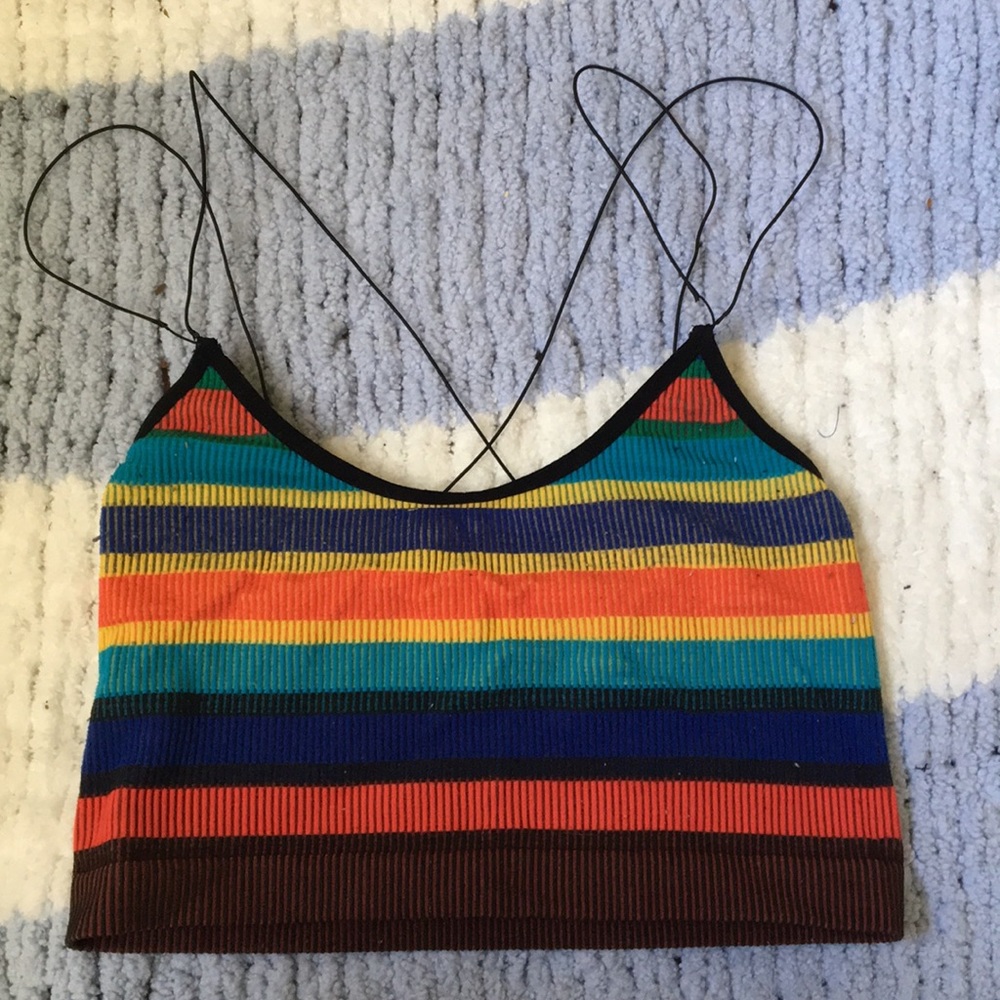Urban Outfitters Rainbow Tank Top